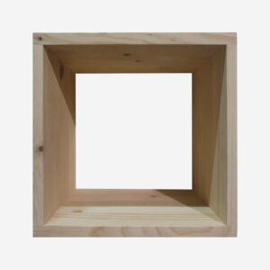 Estantería modular simple de madera de pino Box